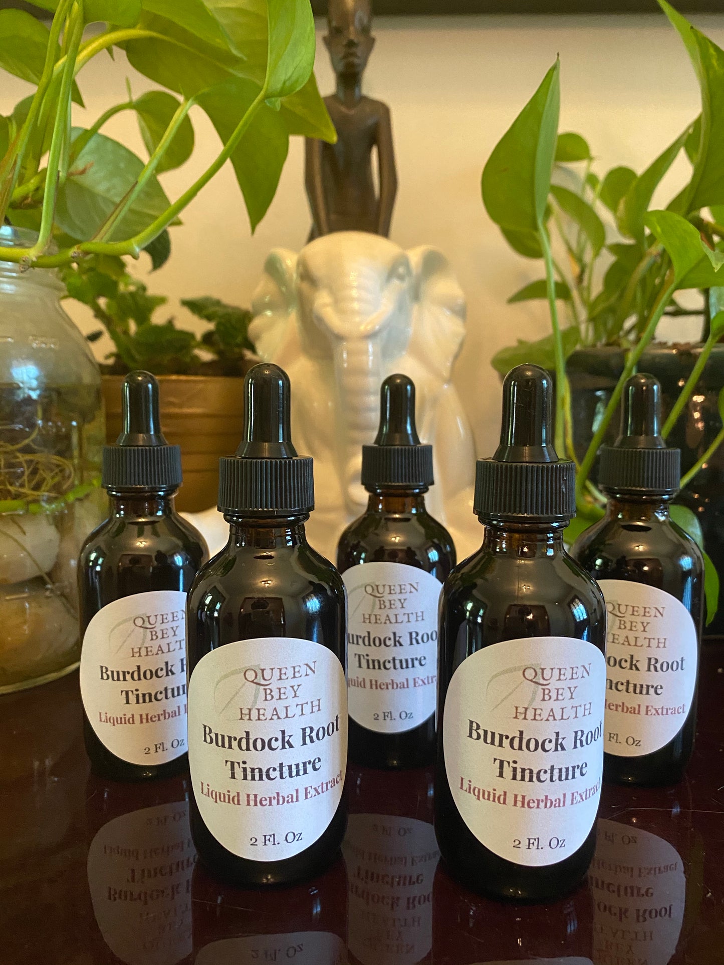 Burdock Root Tincture - Queen Bey Health 