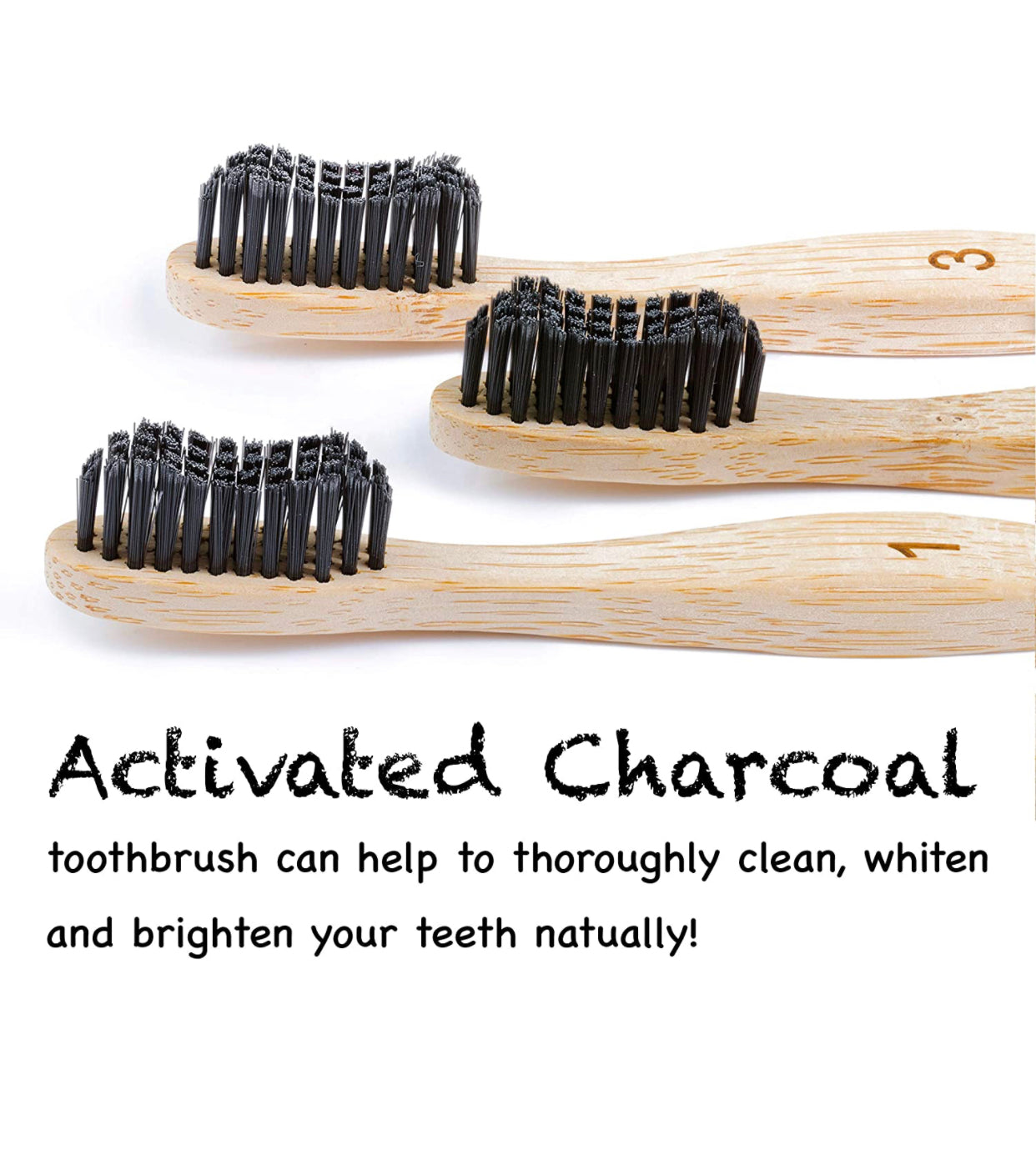 Queen Bey Health’s Organic, Vegan & Fluoride Free Tooth Powder & All Natural Organic Charcoal Infused Toothbrush - Queen Bey Health 